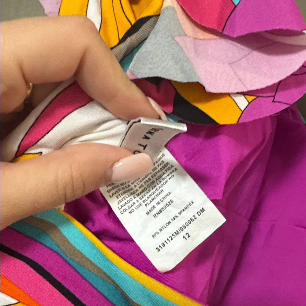 Trina Turk • Gemini Ruffle One Piece Swimsuit - Picture 8 of 8